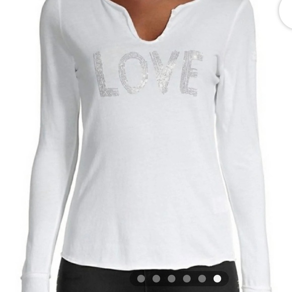 Zadig & Voltaire LOVE top sz XS - Picture 2 of 3